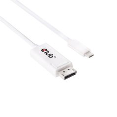   Club 3D Kábel - CAC-1517 (3.1 USB-C Gen 1 to DisplayPort 1.2, 1,2m, UHD 4K60Hz)