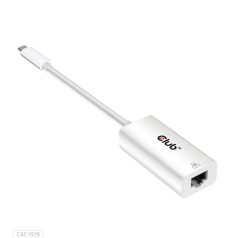   Club 3D Átalakító - CAC-1519 (3.2 USB-C Gen 1 to RJ45 1GB Ethernet, aktív)