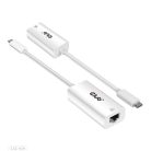 Club 3D Átalakító - CAC-1519 (3.2 USB-C Gen 1 to RJ45 1GB Ethernet, aktív)