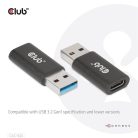 Club 3D Átalakító - CAC-1525 (3.2 USB-A Gen 1 to 3.2 USB-C Gen 1, Bidirectional)