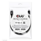 Club 3D Kábel - CAC-1526 (2.0 USB-C Gen 1 to Micro USB, 1m, Bidirectional)