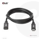 Club 3D Kábel - CAC-1531 (USB-C Gen 1 to USB-C, 5Gbps, 60W, 4K60Hz, M/F, 1m)
