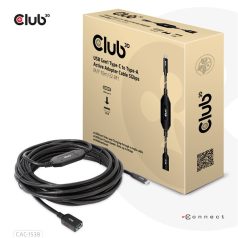 Club 3D Kábel - CAC-1538 (USB-C Gen 1 to USB-A, 5Gbps, 10m)