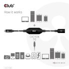 Club 3D Kábel - CAC-1538 (USB-C Gen 1 to USB-A, 5Gbps, 10m)