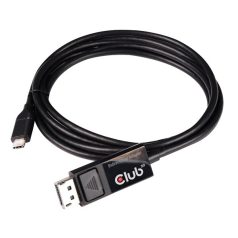   Club 3D Kábel - CAC-1557 (USB-C to DisplayPort 1.4, HDR, 1,8m, 8K60Hz)