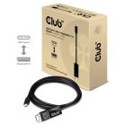 Club 3D Kábel - CAC-1557 (USB-C to DisplayPort 1.4, HDR, 1,8m, 8K60Hz)