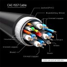 Club 3D Kábel - CAC-1557 (USB-C to DisplayPort 1.4, HDR, 1,8m, 8K60Hz)