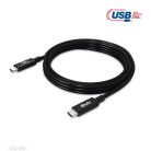 Club 3D Kábel - CAC-1575 (USB4 USB-C Gen 2x2, Bi-Directional USB-IF, 4K60Hz, 20Gbps, PD 240W(48V/5A) EPR M/M, 2m)