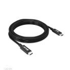 Club 3D Kábel - CAC-1579 (USB4 USB-C Gen 3x2, Bi-directional, 8K60Hz, 40Gbps, 240W PD, EPR, M/M, 3m)