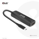 Club 3D Átalakító - CAC-1588 (USB-C Gen 2 to HDMI 4K120Hz, HDR10, DSC 1.2, USB-C 100W PD3.0, aktív)