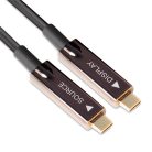 Club 3D Kábel - CAC-1589 (3.2 USB-C Gen 2 to 3.2 USB-C Gen 2, aktív, optikai, 60W PD, 4K60Hz, Bidirectional, M/M, 20m)
