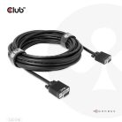 Club 3D Kábel - CAC-1710 (VGA Bidirectional, M/M, 10m, 28AWG, 1080p)