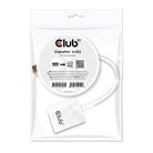 Club 3D Átalakító - CAC-2003 (DisplayPort to VGA, aktív, WUXGA, Plug&Play)