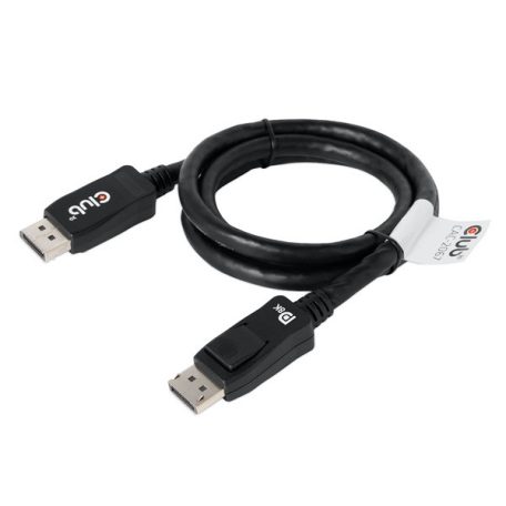 Club 3D Kábel - CAC-2067 (DisplayPort 1.4, HBR3, 8K60Hz, 1m, M/M, VESA minősítés)