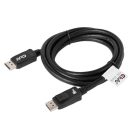 Club 3D Kábel - CAC-2068 (DisplayPort 1.4, M/M, 28AWG, HBR3, VESA tanúsítvánnyal, 8K60Hz, 2m)