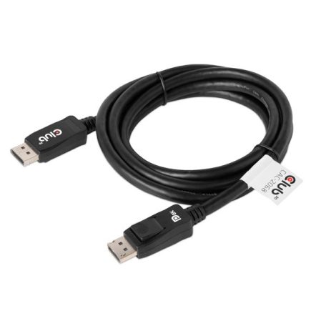 Club 3D Kábel - CAC-2068 (DisplayPort 1.4, M/M, 28AWG, HBR3, VESA tanúsítvánnyal, 8K60Hz, 2m)