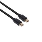 Club 3D Kábel - CAC-2161 (Mini DisplayPort 1.2 M/M, 4K60Hz, HBR2, 2m)