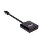 Club 3D Átalakító - CAC-2170 (Mini DisplayPort 1.2 to HDMI 2.0, 4K60Hz, UHD, 3D aktív átalakító)