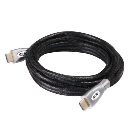 Club 3D Kábel - CAC-2312 (HDMI 2.0, 4K60Hz UHD, HDR, 5m, aranyozott, 18Gbps, Bidirectional)