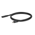 Club 3D Kábel - CAC-2502 (USB-C to USB-C, M/F, 40Gbps, 8K60Hz, 240W, DP 1.4 Alternate Mode, 1m)