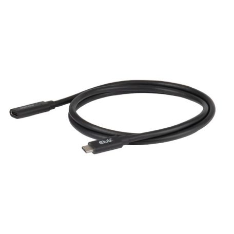Club 3D Kábel - CAC-2502 (USB-C to USB-C, M/F, 40Gbps, 8K60Hz, 240W, DP 1.4 Alternate Mode, 1m)