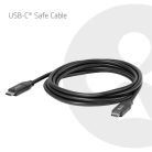 Club 3D Kábel - CAC-2506 (USB-C, PD3.1 240W, No Data, 4K60Hz, fekete, M/M, 2m)