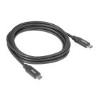 Club 3D Kábel - CAC-2506 (USB-C, PD3.1 240W, No Data, 4K60Hz, fekete, M/M, 2m)
