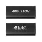 Club 3D Átalakító - CAC-2507 (USB-C to USB-C F/F, toldó adapter)