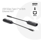 Club 3D Átalakító - CAC-2530 (USB-C to RJ45 Ethernet)