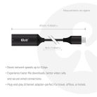 Club 3D Átalakító - CAC-2530 (USB-C to RJ45 Ethernet)