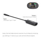 Club 3D Átalakító - CAC-2530 (USB-C to RJ45 Ethernet)