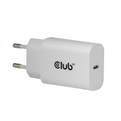   Club 3D Hálózati Adapter - CAC-3020 (2db/csomag, 30W USB-C, PD3.0, túltöltés védelem, kicsi méret, fehér)