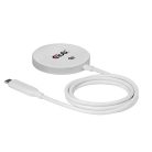 Club 3D Vezeték nélküli töltő - CAC-3026 (Qi2 25W Wireless, 1m, fehér)