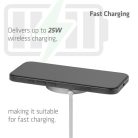 Club 3D Vezeték nélküli töltő - CAC-3026 (Qi2 25W Wireless, 1m, fehér)