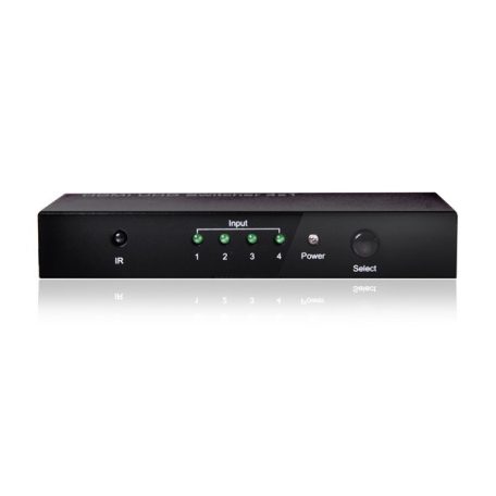 Club 3D Switch - CSV-1370 (HDMI 2.0, 4K60HZ, 4 Port, IR távvezérlővel)