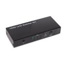 Club 3D Switch - CSV-1370 (HDMI 2.0, 4K60HZ, 4 Port, IR távvezérlővel)