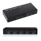 Club 3D Splitter - CSV-1380 (HDMI 2.0, 4K@60Hz UHD, 4 port, 3D támogatás, HDCP 1.4/2.2)