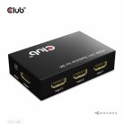 Club 3D Switch - CSV-1381 (3 to 1 HDMI, 8K60Hz/4K120Hz, IR Távirányítóval, HDR, HDCP 2.2/1.4, Metalház)