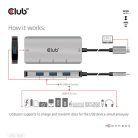 Club 3D USB Hub - CSV-1547 (USB-C Gen 2 to 4xUSB-A 10 Gbps)