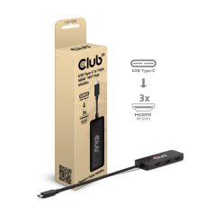 Club 3D MST Hub - CSV-1554 (3.2 USB-C to 3x HDMI, 4k60Hz)