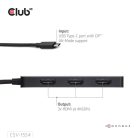 Club 3D MST Hub - CSV-1554 (3.2 USB-C to 3x HDMI, 4k60Hz)