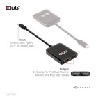 Club 3D MST Hub - CSV-1555 (3.2 USB-C to 2x DisplayPort, 4k60Hz)