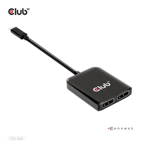Club 3D MST Hub - CSV-1555 (3.2 USB-C to 2x DisplayPort, 4k60Hz)