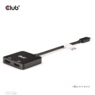 Club 3D MST Hub - CSV-1558 (3.2 USB-C to 2xHDMI, USB-C 100W PD3.0, M/F, 4k60Hz)