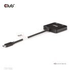 Club 3D MST Hub - CSV-1558 (3.2 USB-C to 2xHDMI, USB-C 100W PD3.0, M/F, 4k60Hz)
