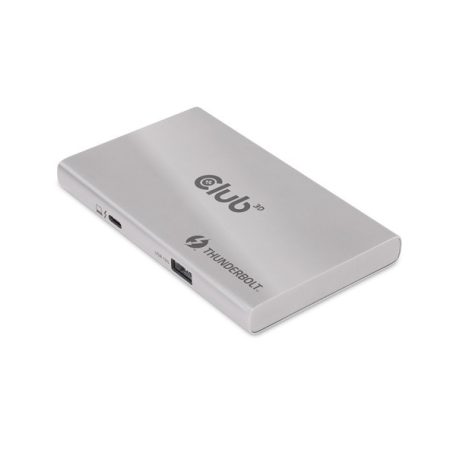 Club 3D USB Hub - CSV-1580 (Thunderbolt 4 to 3x Thunderbolt 4, 1x USB Gen2 Type-A, 100W DC, Max. 10Gbps)