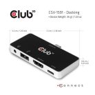 Club 3D USB Hub - CSV-1591 (3.1 USB-C Gen 1 to HDMI, 2.0 USB-A, USB-C 100W, 3,5 Jack, 4k60Hz)