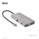 Club 3D USB Hub - CSV-1594 (3.1 USB-C Gen 1 to HDMI, 2xUSB-A Gen 1, USB-C Gen 1, VGA, SD, Micro SD 3.0, RJ45, 3,5 Jack)
