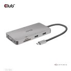 Club 3D USB Hub - CSV-1594 (3.1 USB-C Gen 1 to HDMI, 2xUSB-A Gen 1, USB-C Gen 1, VGA, SD, Micro SD 3.0, RJ45, 3,5 Jack)
