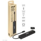 Club 3D USB Hub - CSV-1596 (USB-C to 2xHDMI, 2xUSB-A, USB-C PD, RJ45, 4k60Hz)